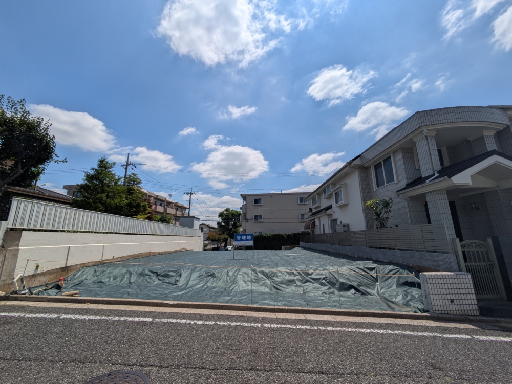 練馬区石神井町1丁目Ⅱ 土地分譲｜現地写真