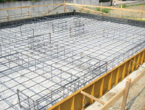 鉄筋コンクリート造のベタ基礎を採用