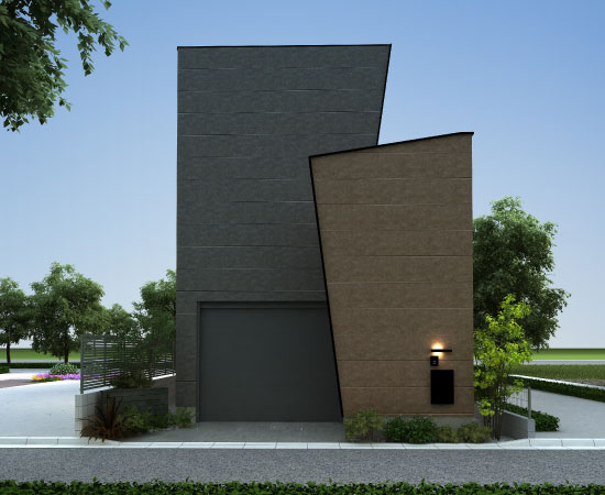 武蔵野市吉祥寺北町3丁目 新築分譲住宅｜完成予想3DCGパース(外観)