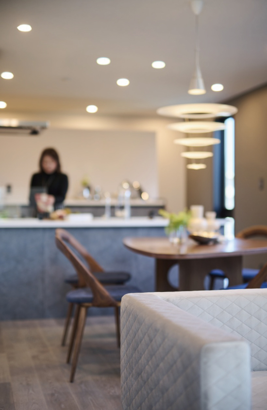 ひとり暮らし特集｜さらに奥に空間があるダイニングキッチン