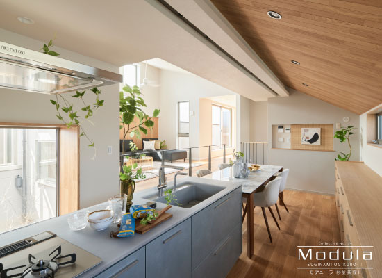 杉並区上荻3丁目 新築分譲住宅｜キッチン(2026.3撮影)